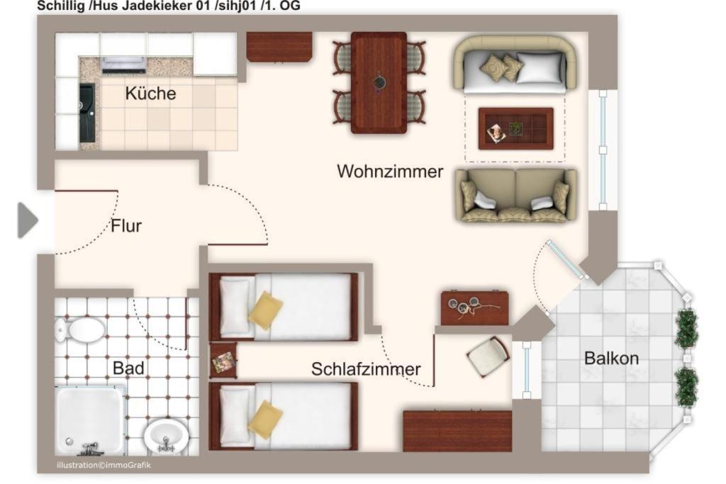 쉴리그 Hus Jadekieker Hus Jadekieker 01 아파트 외부 사진